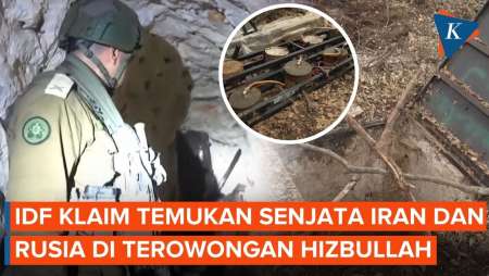 Tunjukkan Terowongan Hizbullah, Militer Israel Sebut Temukan Senjata dari Iran dan Rusia