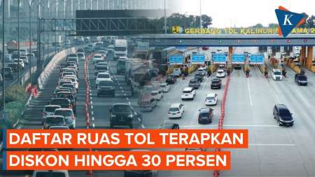 Diskon Tarif Tol Lebaran 2026 Hingga 30 Persen! Ini Daftar Ruas Tolnya