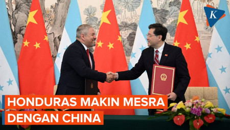 Putus Hubungan dengan Taiwan, Honduras Buka Kedutaan Besar di China