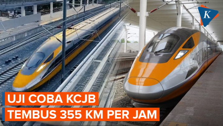 Luhut: Kecepatan Kereta Cepat Jakarta Bandung Tembus 355 Km Per Jam