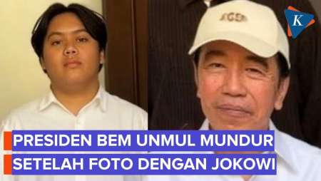 Presiden BEM Unmul Lepas Jabatan Usai Temui Jokowi