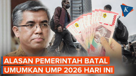 Kenapa Pemerintah Batal Umumkan UMP 2026 Hari Ini?
