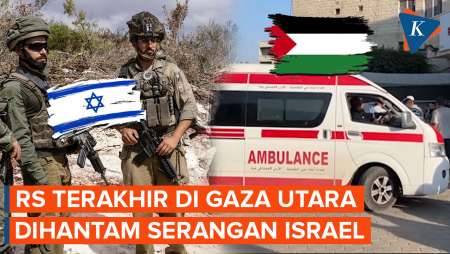 Serangan Israel Hantam Rumah Sakit Terakhir yang Berfungsi di Gaza Utara