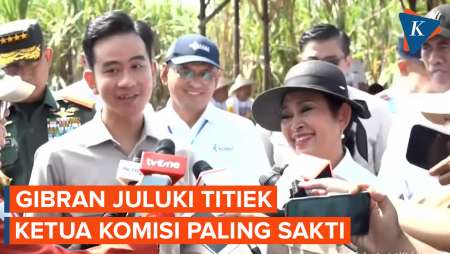 Gibran Juluki Titiek Soeharto sebagai Ketua Komisi Paling Sakti