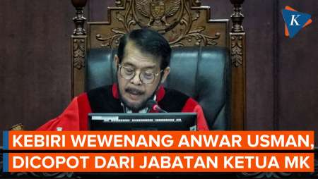 MKMK Larang Anwar Usman Ikut Adili Gugatan Baru soal Batas Usia Capres-Cawapres