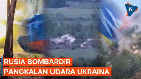 Rusia Klaim Serang Pangkalan Udara dan Hancurkan 349 Drone Ukraina