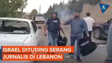 Israel Dituding Sasar Jurnalis yang Tengah Meliput di Lebanon Selatan