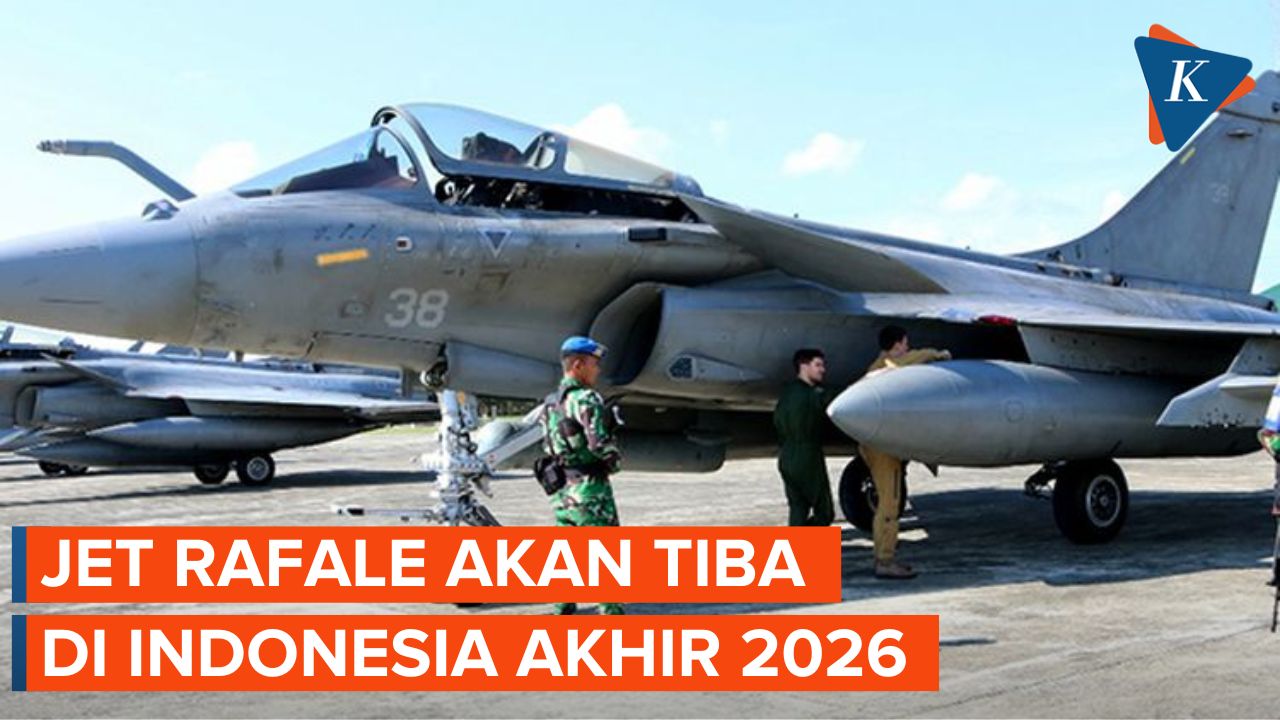 TNI AU Sebut Jet Tempur Rafale Pesanan Pertama Tiba di Indonesia Akhir 2026