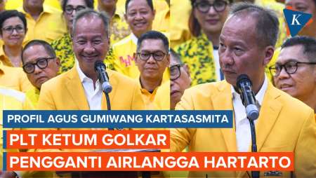 Profil Agus Gumiwang Kartasasmita, Loyalis Jokowi yang Jadi Plt Ketum Golkar