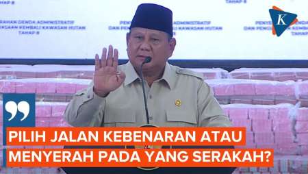 Prabowo Depan Uang Sitaan Rp13,2 Triliun, Ungkap Berkali-kali Mau Disogok