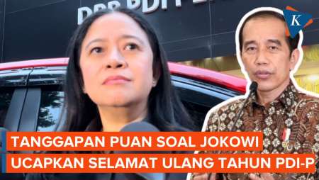 Jokowi Ucapkan Selamat Ulang Tahun ke PDI-P, Puan: Terima Kasih