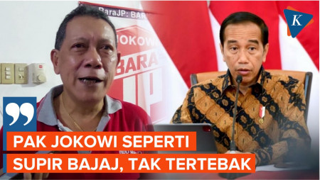 Ketua Bara JP: Jokowi seperti Sopir Bajaj, Tak Bisa Ditebak