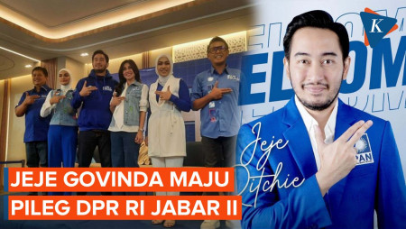 Resmi Masuk PAN, Jeje Govinda Maju Jadi Caleg di Dapil Jabar 2 DPR RI