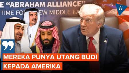 Trump Tuntut "Utang Budi" Negara Teluk Dengan Tanda Tangani Abraham Accords 