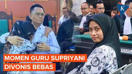 Detik-detik Guru Supriyani Divonis Bebas, Disambut Tangis Haru