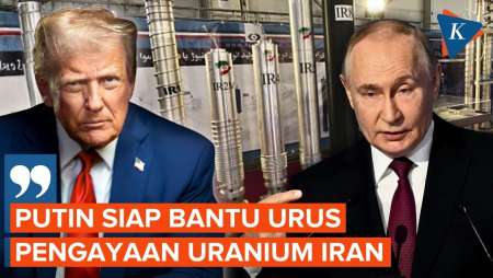 Trump: Putin Siap Bantu Urus Pengayaan Uranium Iran