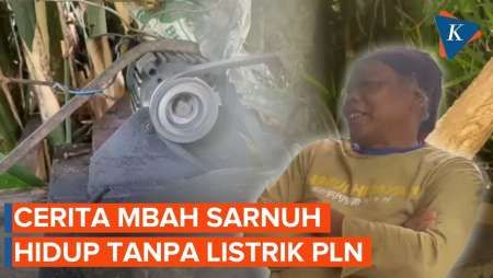 Tagihan Listrik Rp 0, Kakek di Sukabumi Ini Tetap Terang Saat Mati Lampu