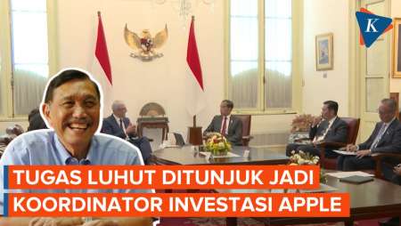 Luhut Ungkap Tugas Baru dari Jokowi soal Investasi Apple