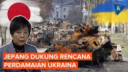 Menlu Jepang Dukung Rencana Perdamaian Ukraina