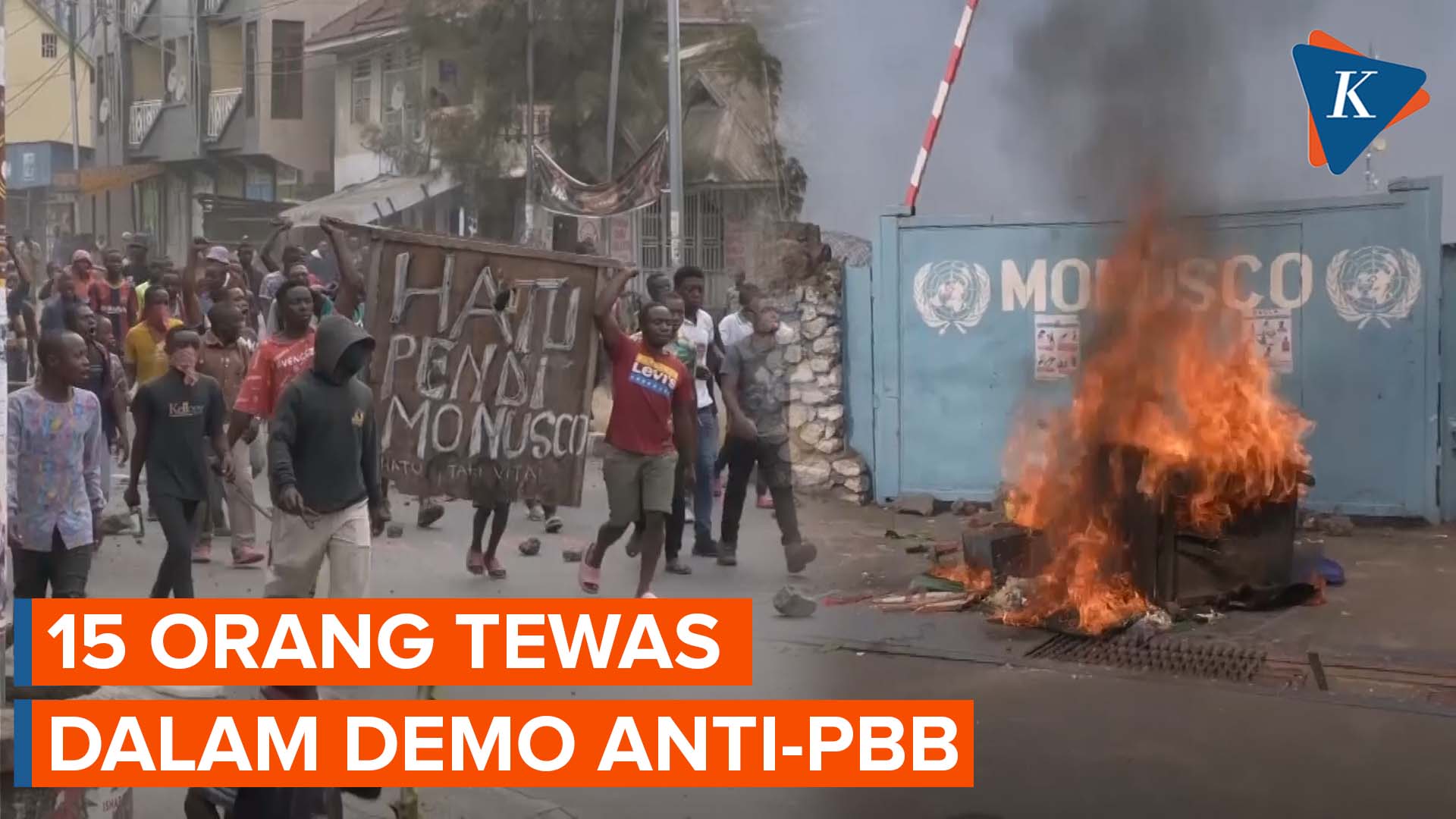 Protes Anti-PBB yang Pecah di Kongo Sebabkan 15 Orang Meninggal Dunia