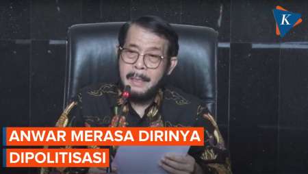 Soal Keputusan MKMK, Anwar Usman Ungkap Ada Upaya Politisasi