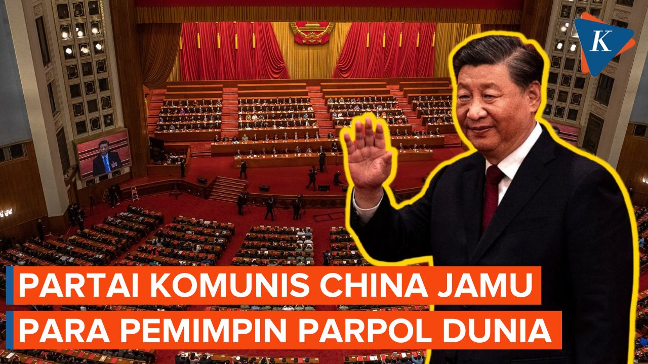 Momen Xi Jinping Hadiri Dialog Tingkat Tinggi PKC dan Parpol Dunia