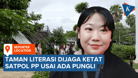 Situasi Taman Literasi Jaksel Usai Video Viral Ada Pungli