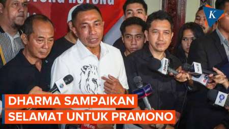 Dharma Pongrekun Sampaikan Selamat ke Timses Pramono-Rano