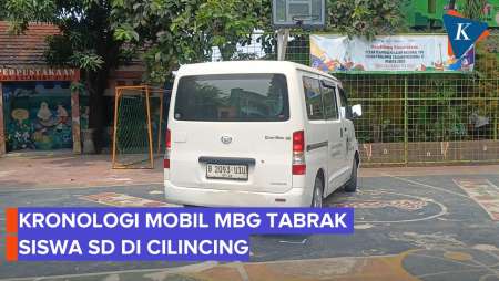 CCTV Rekam Sopir Mobil MBG Sempat Melambat Depan Pagar Sebelum Tabrak Siswa SD
