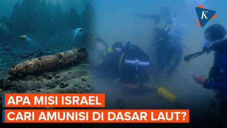 Misi Rahasia Di Dasar Laut, Israel Cari Ribuan Amunisi Terpendam