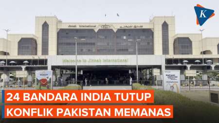 India Tutup 24 Bandara akibat Konflik dengan Pakistan Memanas