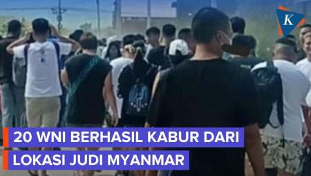 20 WNI Kabur Dari Lokasi Judol Di Myanmar, Seberangi Sungai Ke Thailand