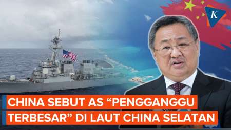 Beijing: AS Pengganggu Terbesar Perdamaian di Laut China Selatan