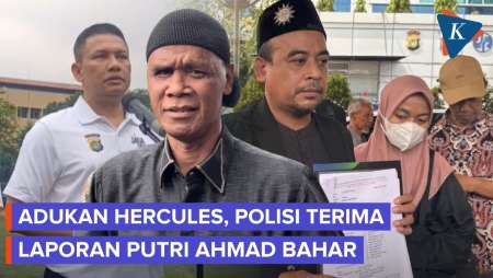 Hercules Dilaporkan Anak Penulis Ahmad Bahar ke Polda Metro Jaya