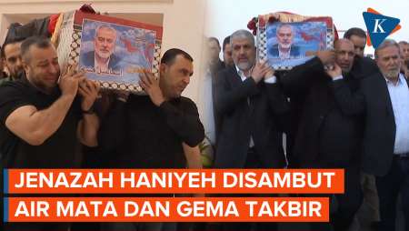 Jenazah Ismail Haniyeh Tiba di Qatar, Disambut Air Mata, Diiringi…