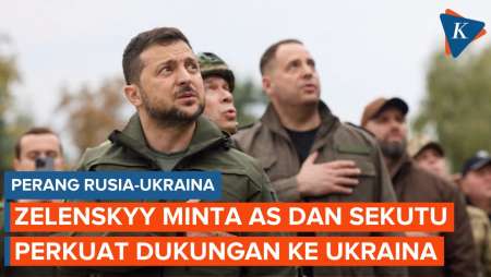 Perang Makin Sengit, Zelenskyy Desak AS dan Sekutu Perkuat Dukungan ke Ukraina