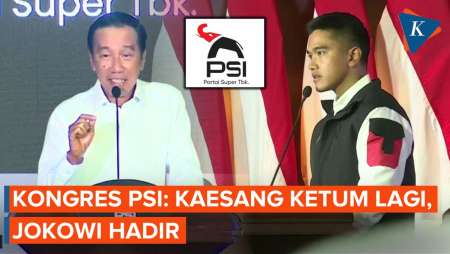 Serba-serbi Kongres PSI: Kaesang, Gajah, dan Gestur Politik Jokowi