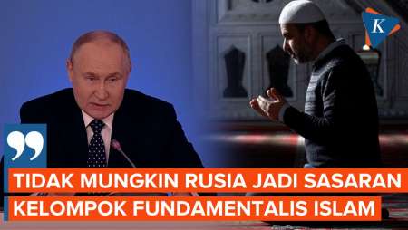 Putin: Rusia Bukan Musuh Kelompok Fundamentalis Islam
