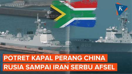Kapal-kapal Perang BRICS Plus "Serbu" Afrika Selatan, Ada Indonesia?