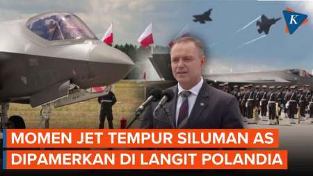 Polandia Terima Jet Tempur F-35 Pertama yang Dibeli dari AS