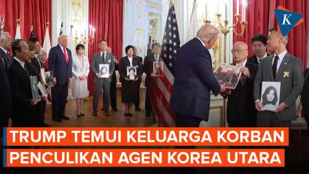 Momen Haru Trump Bertemu Keluarga Warga Jepang Yang Diculik Korea Utara