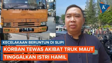 Aliyanto Korban Tewas akibat Kecelakaan Beruntun di Slipi Tinggalkan Istri yang Sedang Hamil