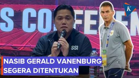 Erick Thohir Segera Tentukan Nasib Gerald Vanenburg Jelang SEA Games 2025