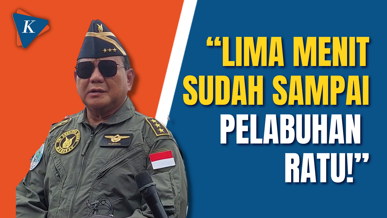 Saat Prabowo Terpukau dengan Pesawat F-16