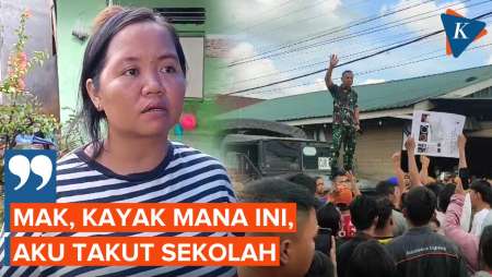 Imbas Prajurit TNI Serang Warga Deli Serdang, Anak Sekolah Takut ke Sekolah