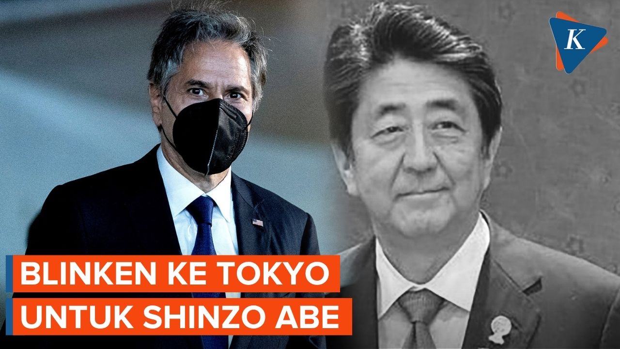 Blinken ke Tokyo, Sampaikan Belasungkawa untuk Shinzo Abe