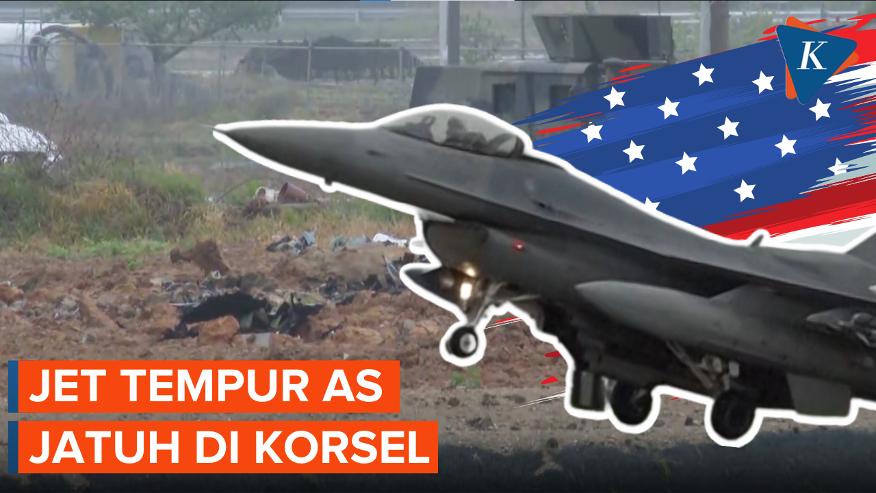 Jet Tempur AS Jatuh di Korea Selatan