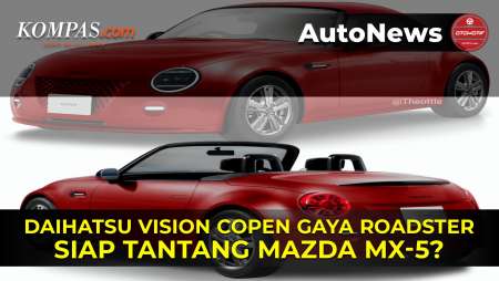 Daihatsu Vision Copen Bergaya Roadster, Siap Jadi Penantang Mazda MX-5