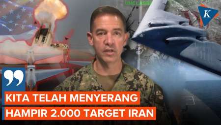 AS Klaim Hancurkan 2.000 Target Iran dan Lumpuhkan Teheran