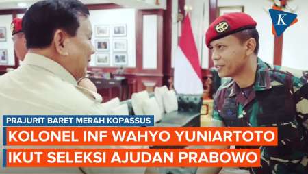 TNI AD Kirim Kolonel Inf Wahyo Yuniartoto Jadi Ajudan Prabowo, Prajurit Berlatar Kopassus!